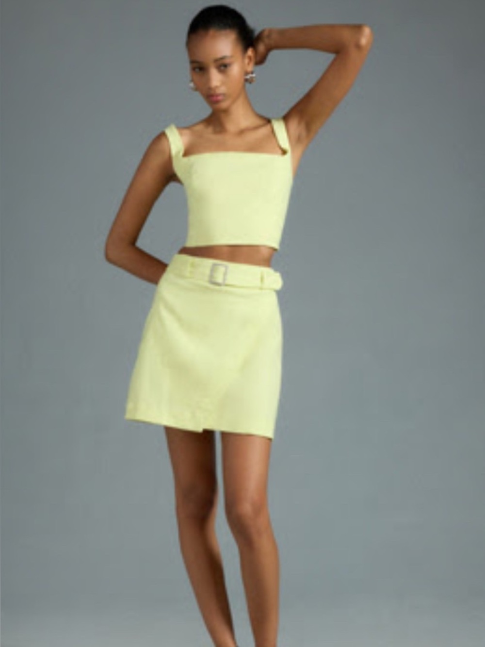 ANTHROPOLOGIE Belted Wrap Skirt NWT Size 2